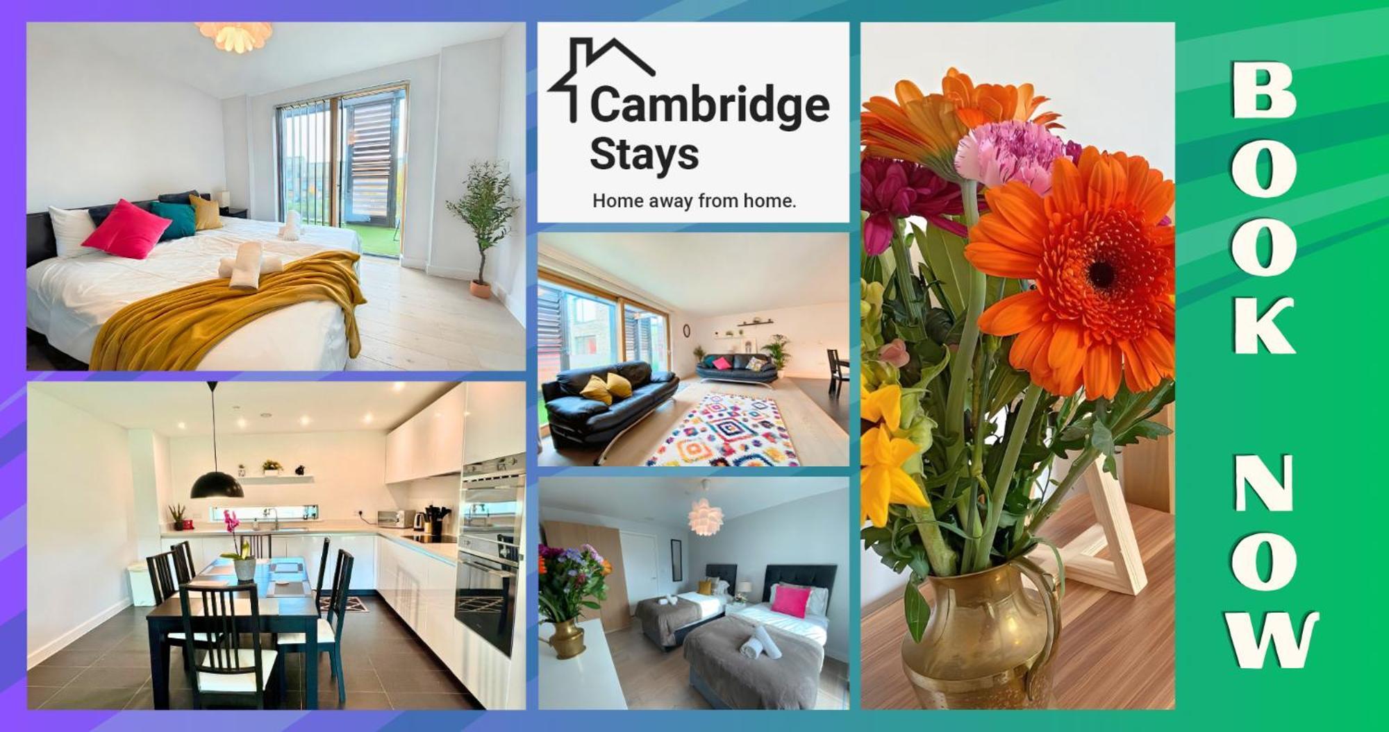Cambridge Stays - Apartment At Addenbrooke Hospital And Bio Campus - Free Private Parking Eksteriør billede